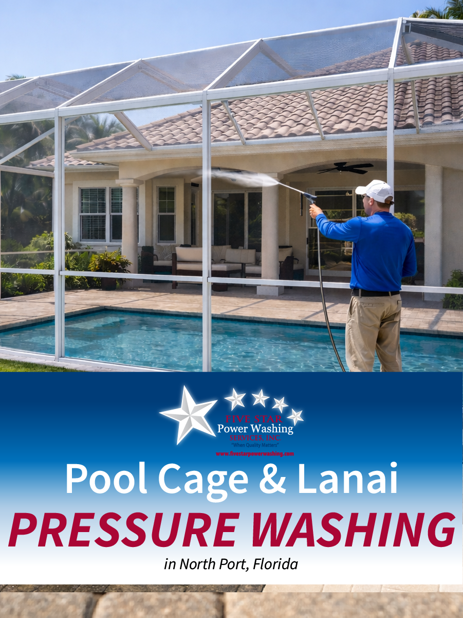 Pool Cage & Lanai Cleaning in Southwest Florida | Pressure Washing Pros 